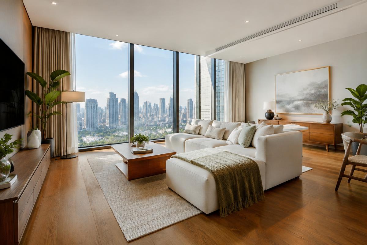 Skyline 2-Bed Condo near Asoke