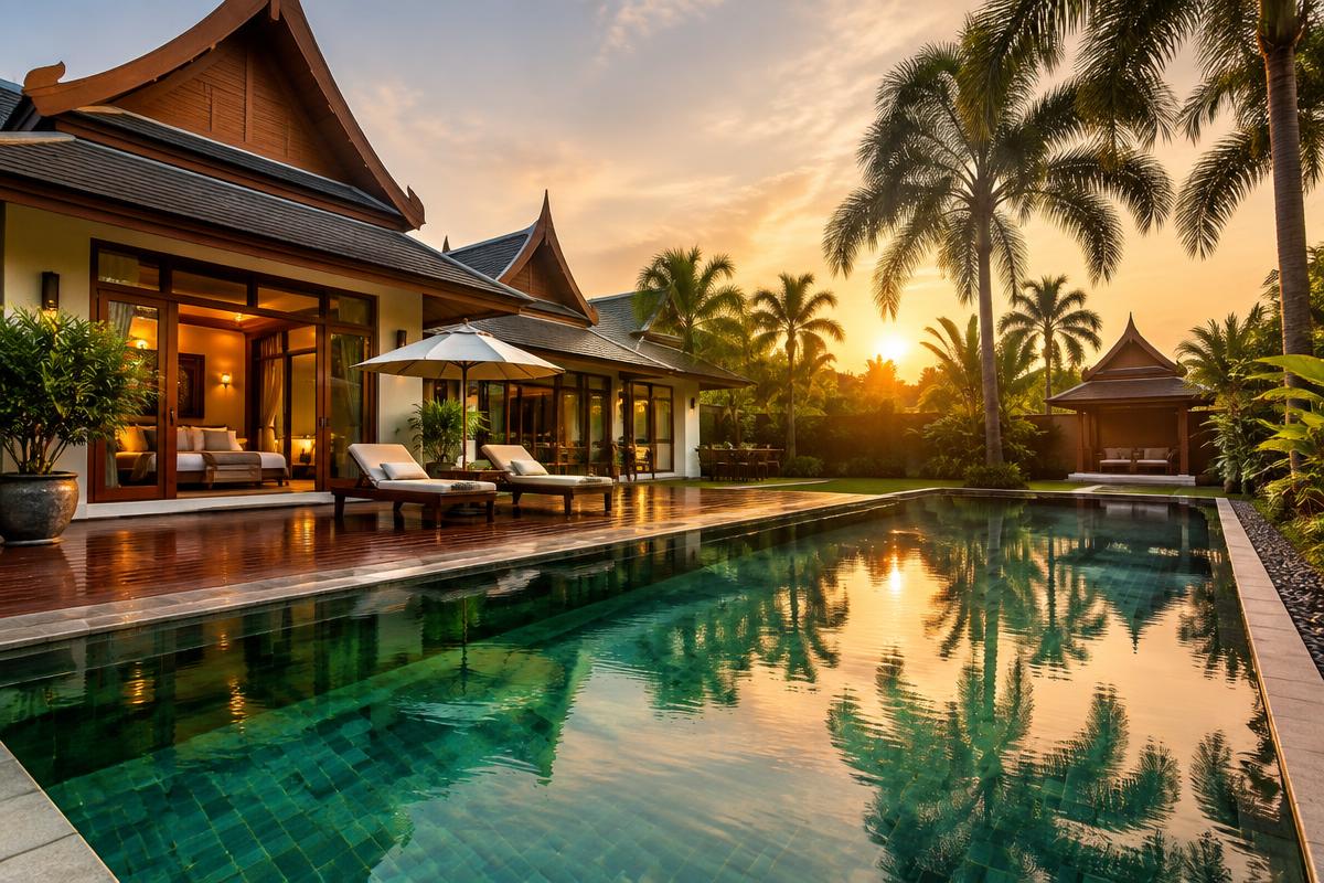 Thai-Contemporary Pool Villa
